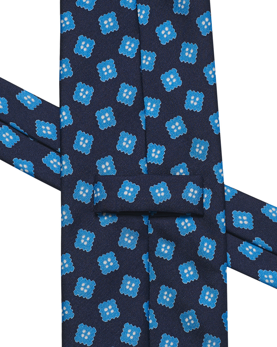 Herr | E. Marinella 1963 Archive 8 cm Silk Tie Navy | E. Marinella | 1963 Archive 8 cm Silk Tie Navy