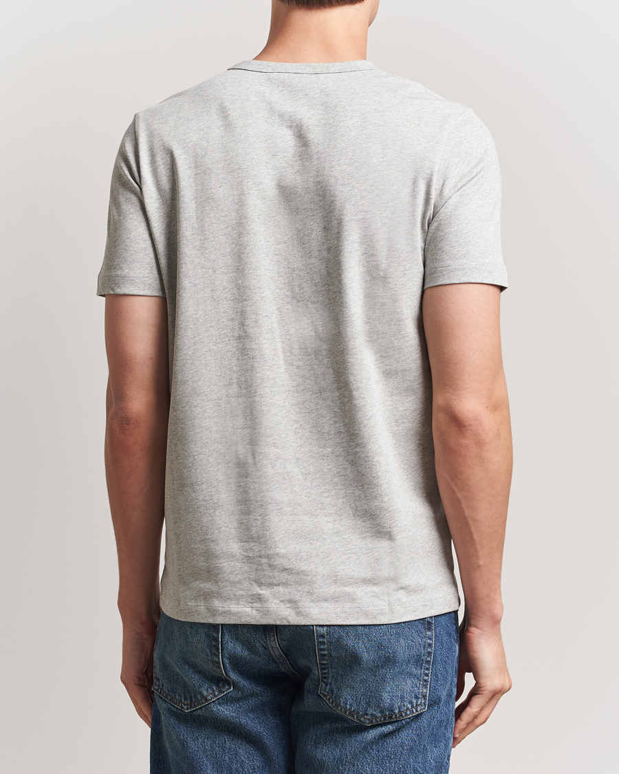 Herr | T-Shirts | A Day's March | Heavyweight T-Shirt Grey Melange