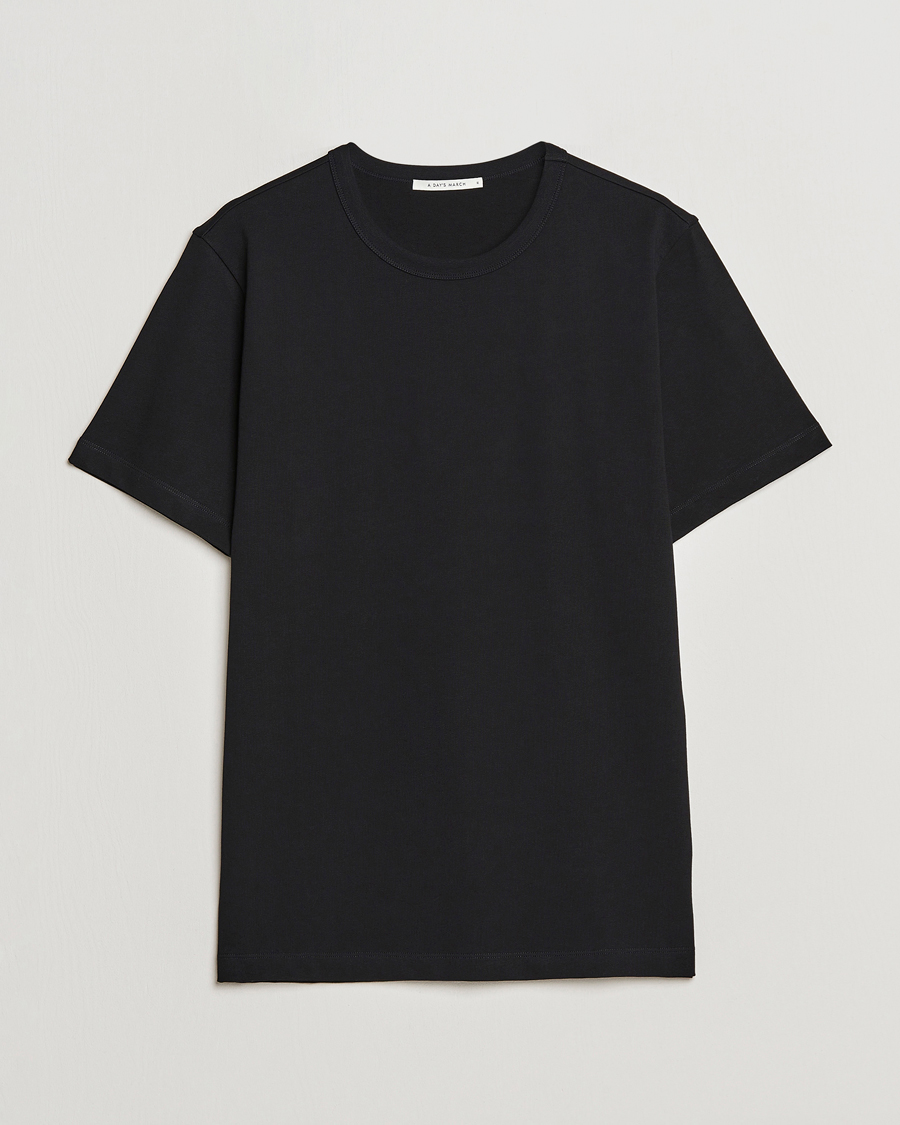 Herr | T-Shirts | A Day's March | Heavyweight T-Shirt Black