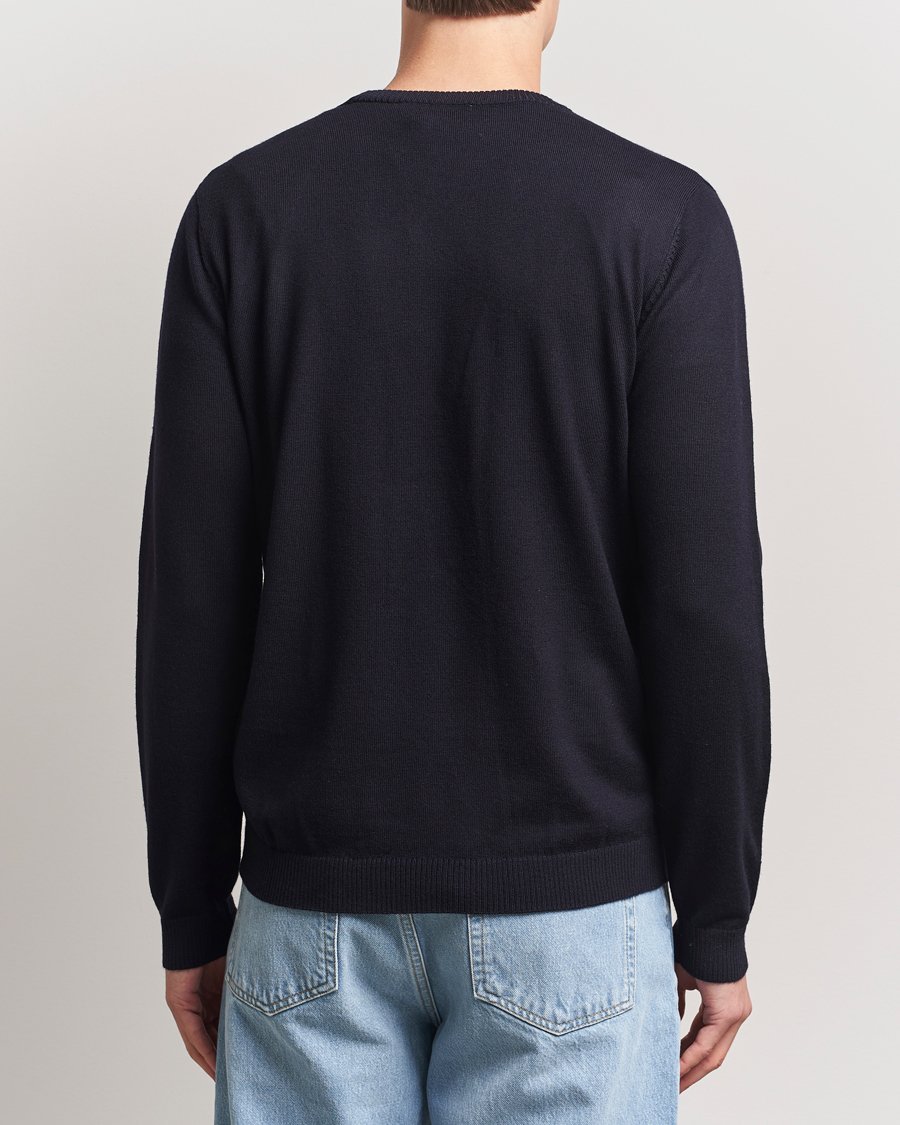 Herr | Tröjor | A Day's March | Álagon Merino Crew Navy