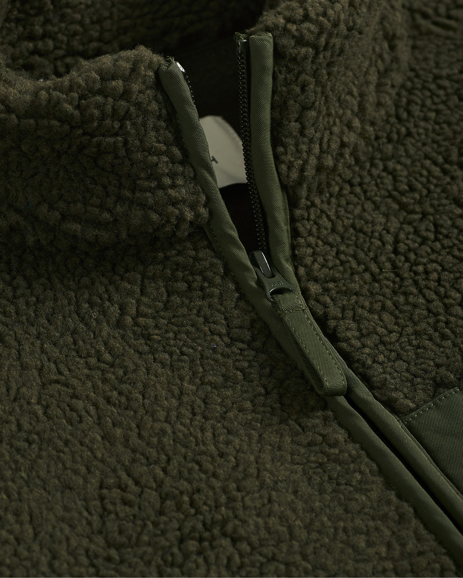 Herr | Tröjor | A Day's March | Arvån Recycled Fleece Vest Olive