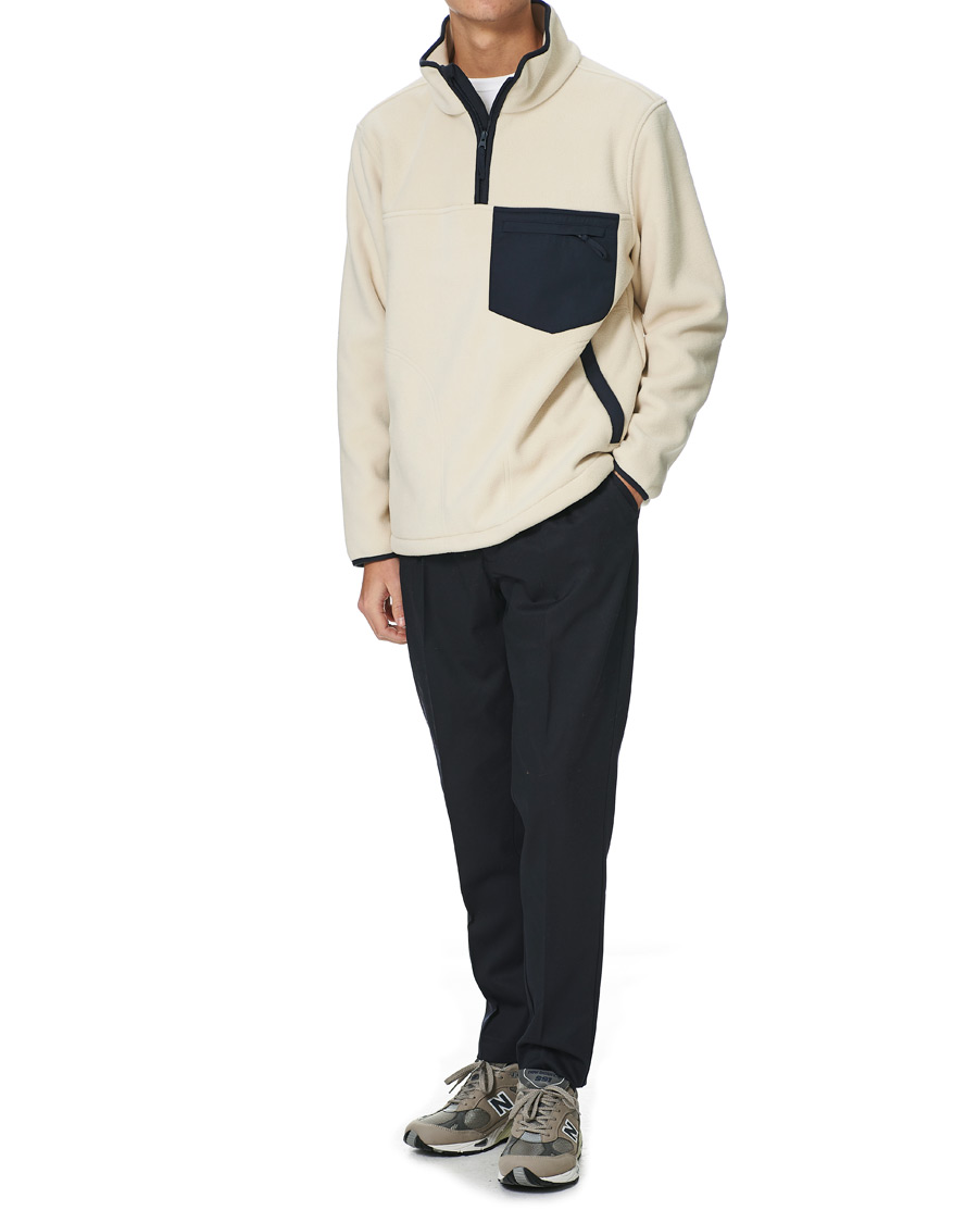 Herr | Tröjor | A Day's March | Blackälven Microfleece Half Zip Sand