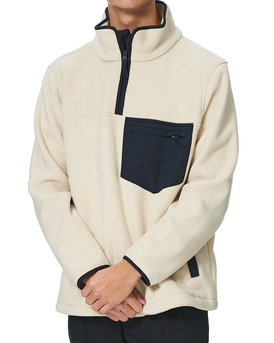 Herr | Tröjor | A Day's March | Blackälven Microfleece Half Zip Sand
