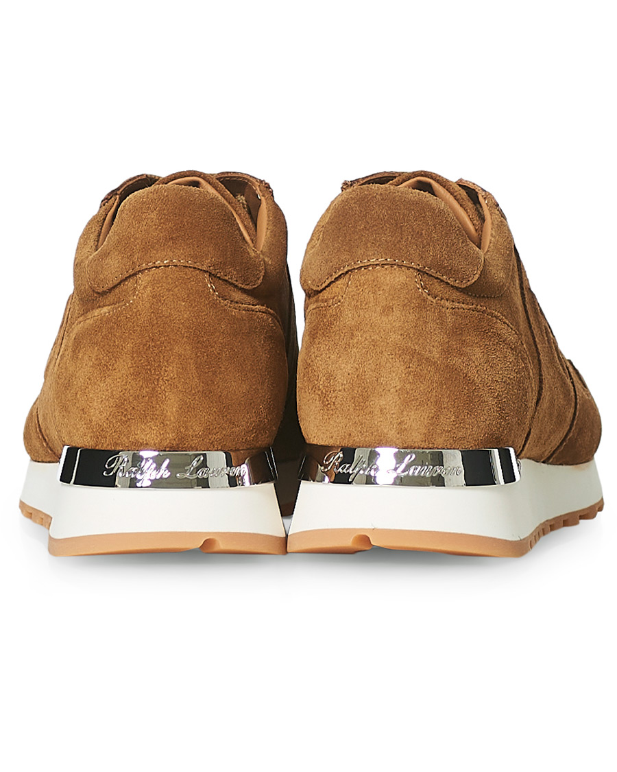 Herr | Ralph Lauren Purple Label Ethan Running Sneakers Brown Suede | Ralph Lauren Purple Label | Ethan Running Sneakers Brown Suede