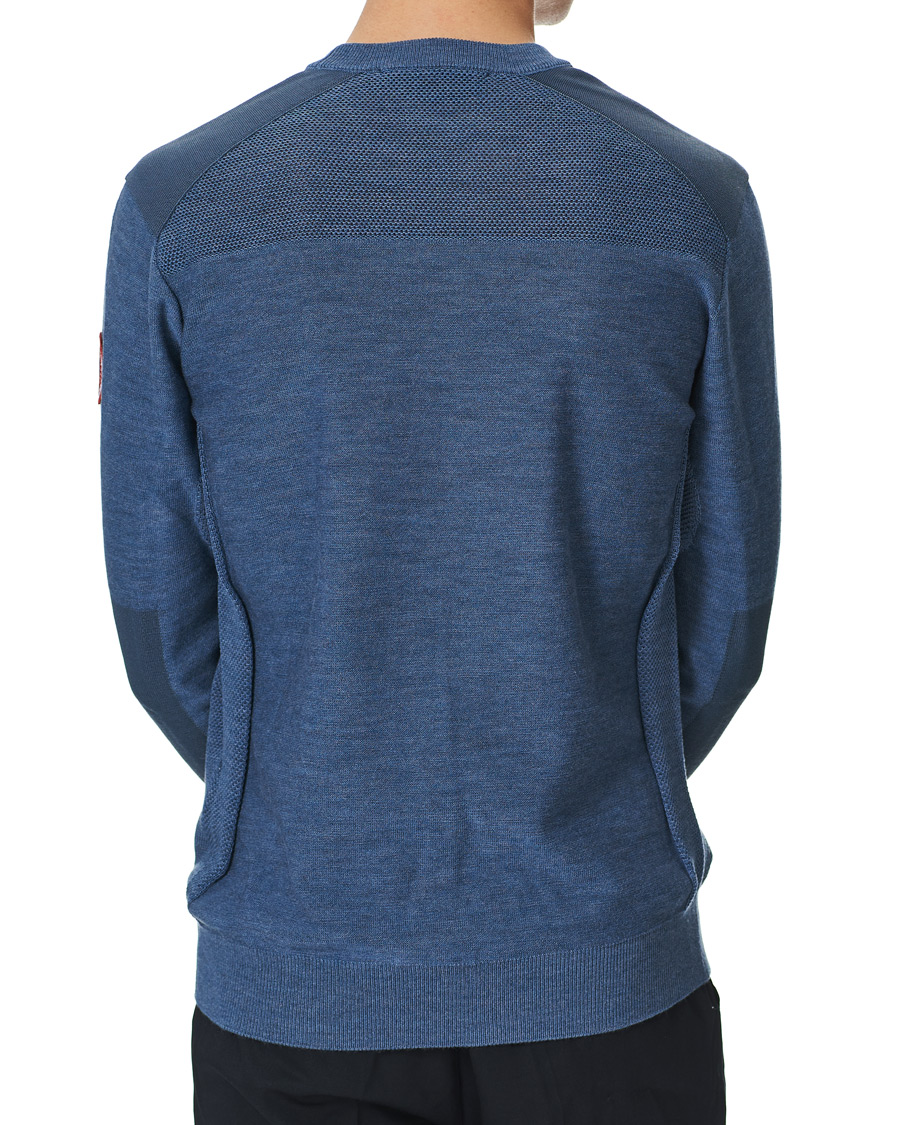 Herr | Tröjor | Canada Goose | Dartmouth Crew Neck Sweater Ozone Blue Heather