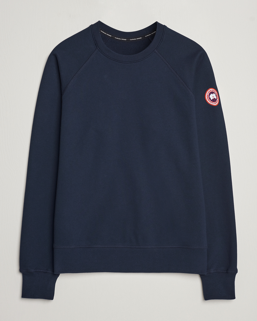 Herr | Tröjor | Canada Goose | Huron Crewneck Atlantic Navy