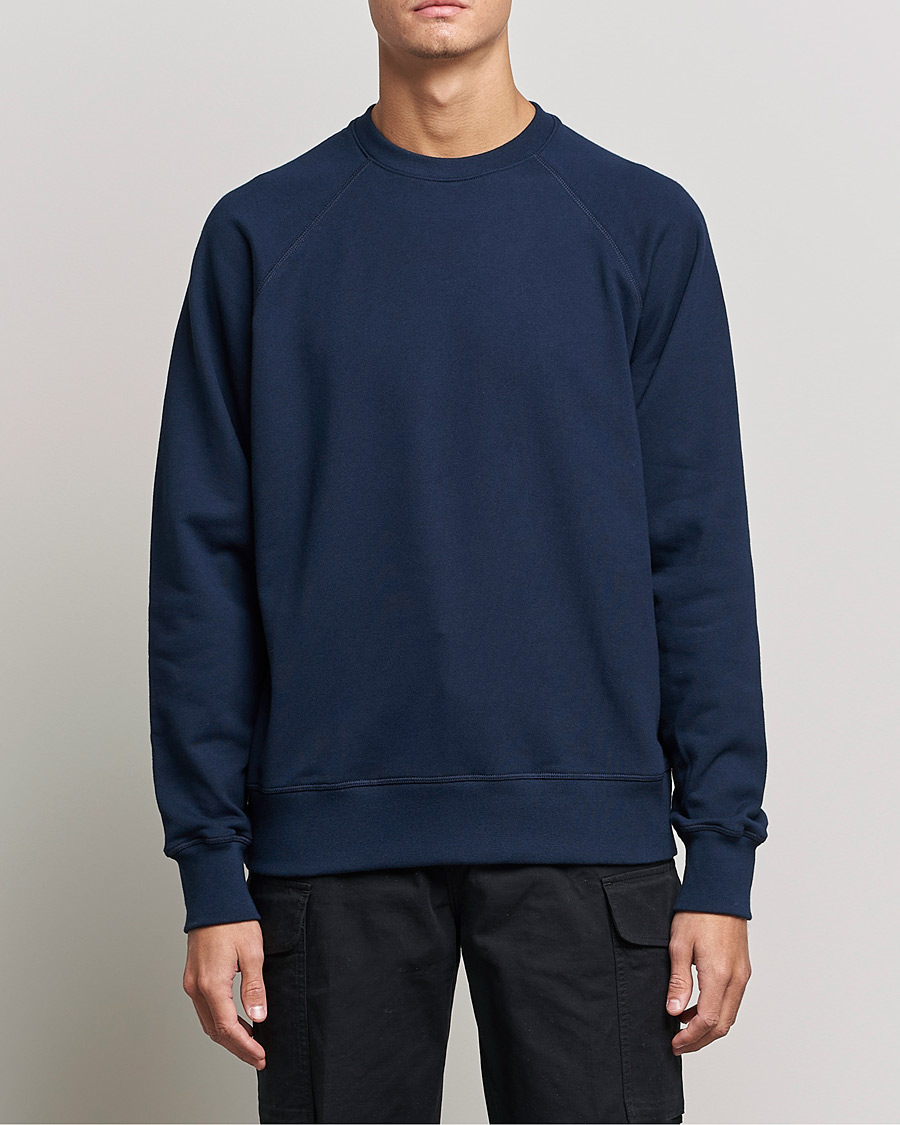 Herr | Tröjor | Canada Goose | Huron Crewneck Atlantic Navy