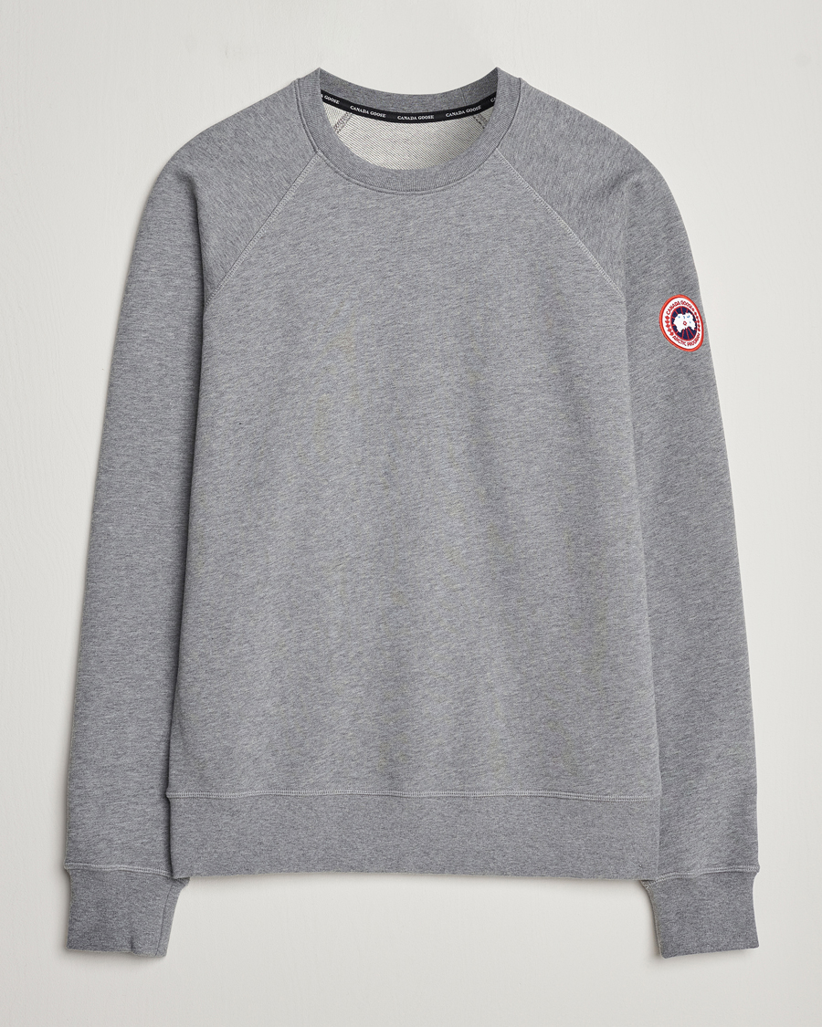 Herr | Tröjor | Canada Goose | Huron Crewneck Stone Heather