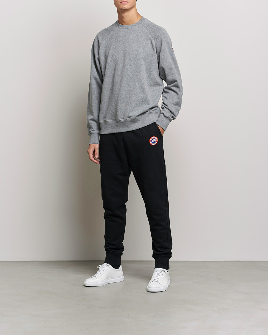 Herr | Tröjor | Canada Goose | Huron Crewneck Stone Heather