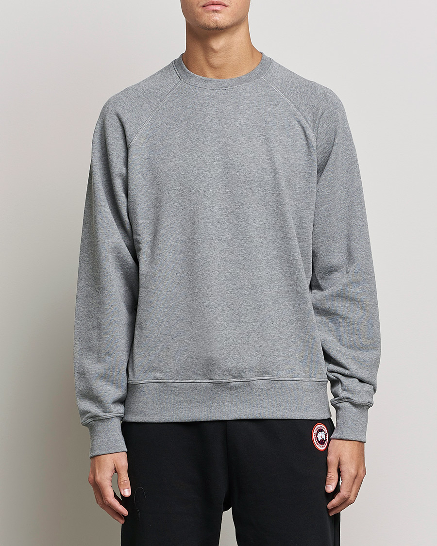 Herr | | Canada Goose | Huron Crewneck Stone Heather