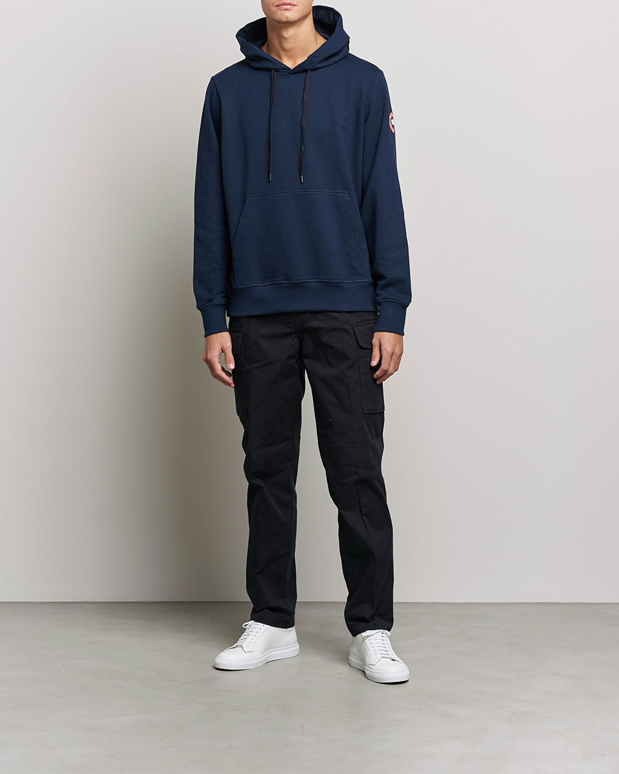 Herr | Tröjor | Canada Goose | Huron Hoody Atlantic Navy