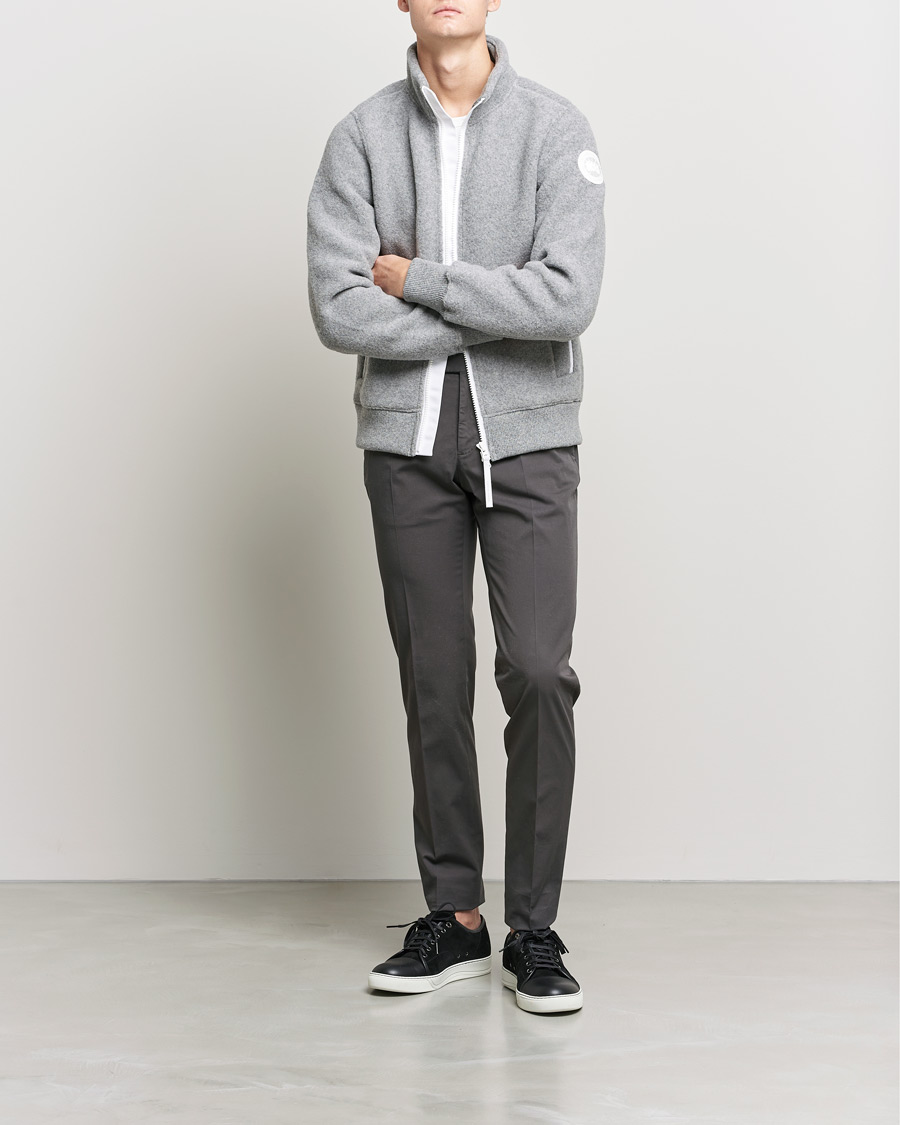 Herr | Tröjor | Canada Goose | Lawson Fleece Full Zip Greige