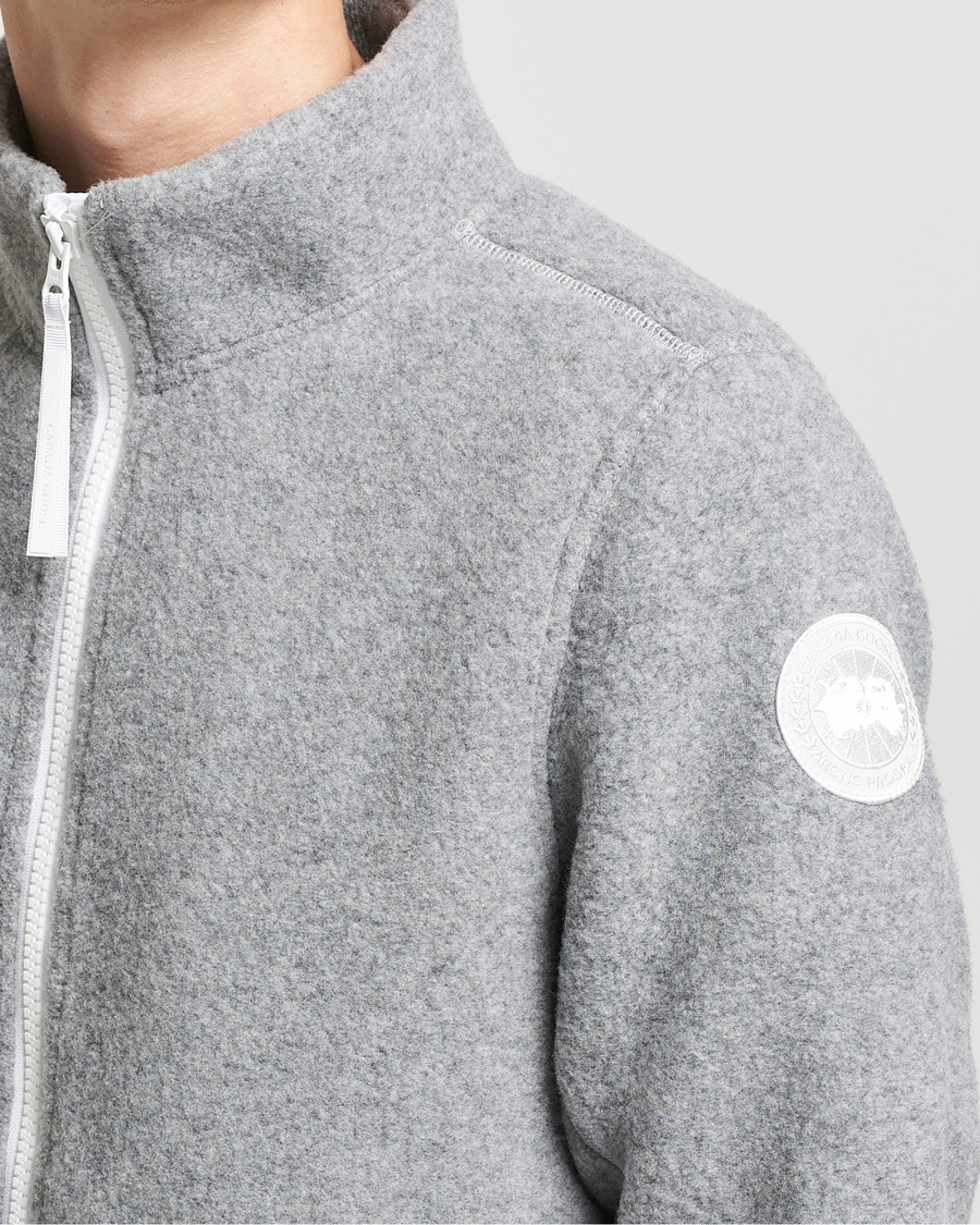 Herr | Tröjor | Canada Goose | Lawson Fleece Full Zip Greige