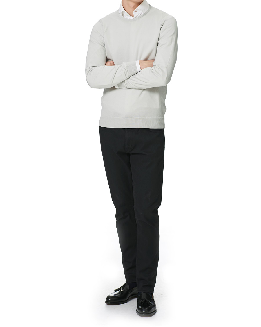 Herr | Tröjor | John Smedley | Hatfield Sea Island Crew Neck Cloud