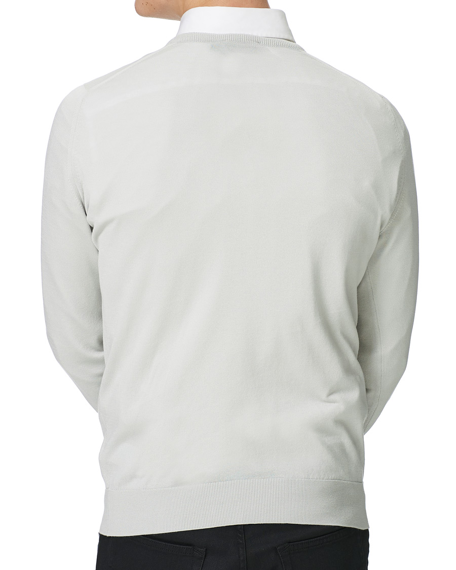 Herr | Tröjor | John Smedley | Hatfield Sea Island Crew Neck Cloud