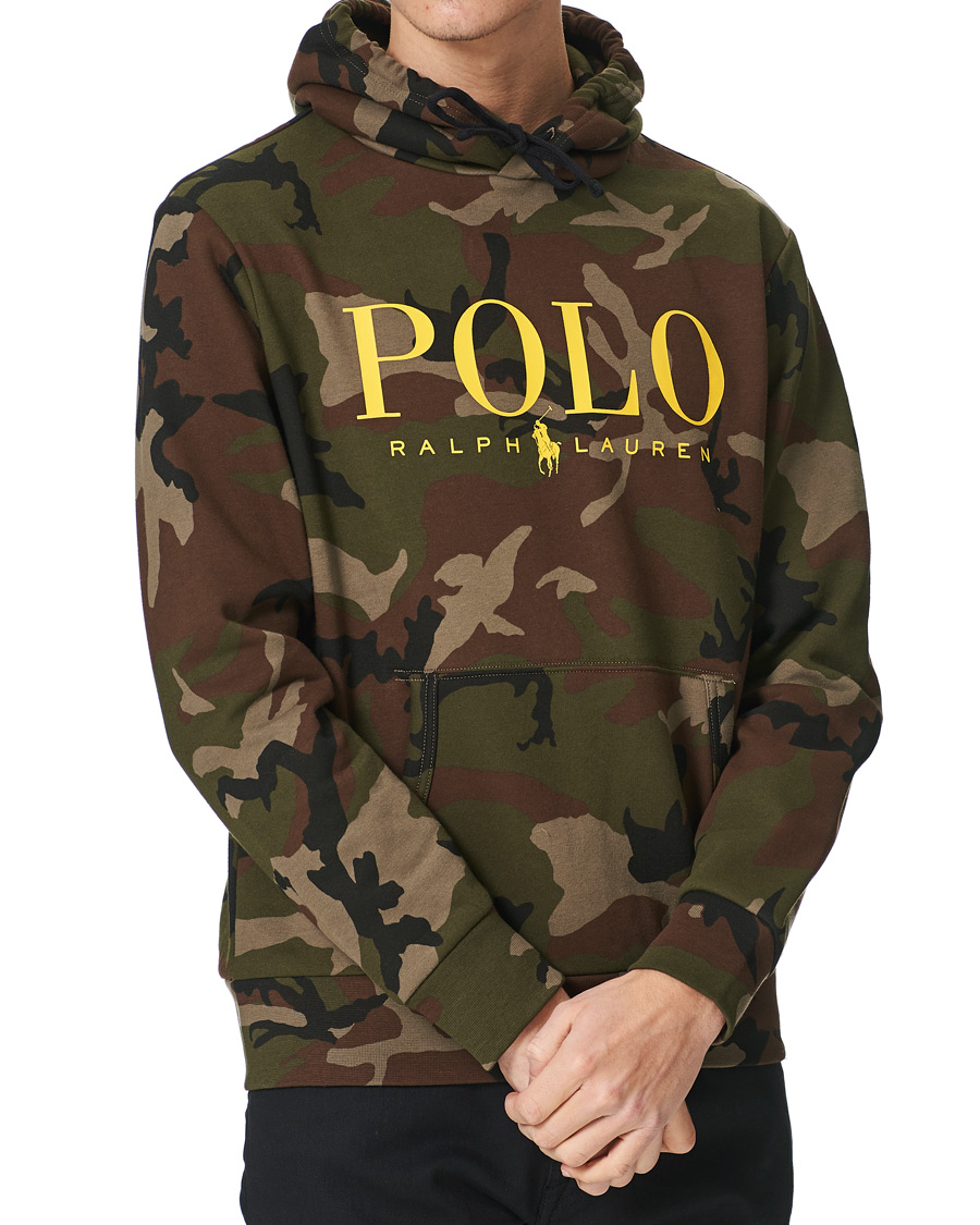 Herr | Tröjor | Polo Ralph Lauren | Graphic Fleece Logo Hoodie Surplus Camo