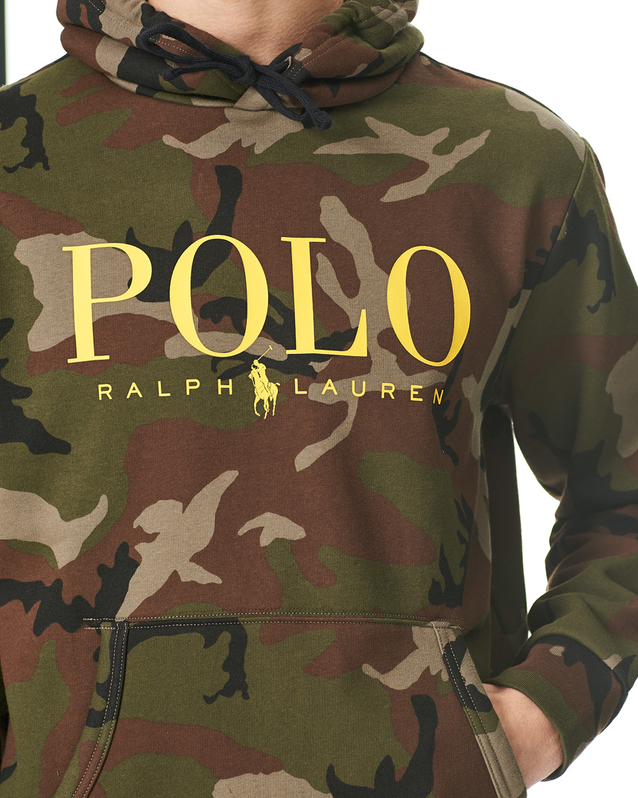 Herr | Tröjor | Polo Ralph Lauren | Graphic Fleece Logo Hoodie Surplus Camo