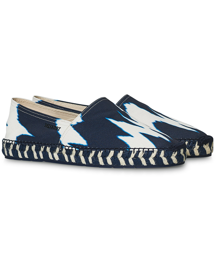 Herr | Missoni Zig Zag Canvas Espadrilles Multicolour | Missoni | Zig Zag Canvas Espadrilles Multicolour