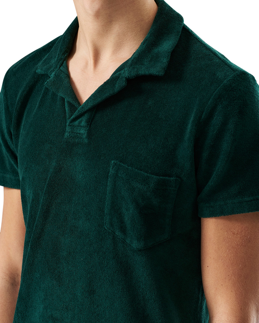 Herr | Pikéer | Orlebar Brown | Terry Polo Racing Green
