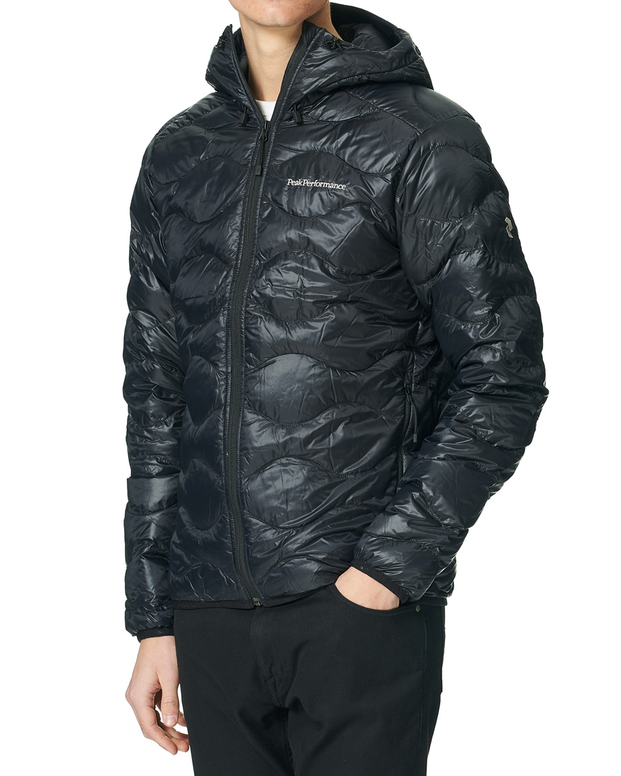 Herr | Jackor | Peak Performance | Helium Hooded Jacket Black