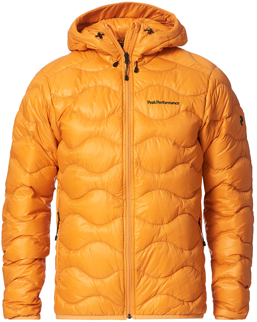 Herr | Jackor | Peak Performance | Helium Hooded Jacket Orange Flare