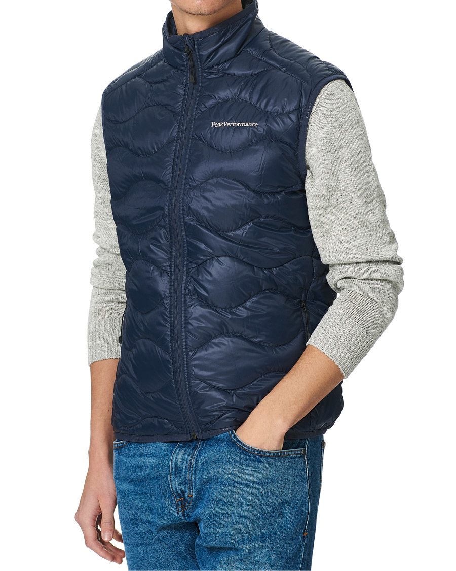 Herr | Jackor | Peak Performance | Helium Vest Blue Shadow