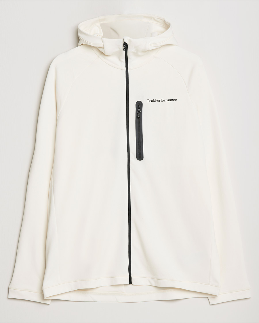 Herr | Tröjor | Peak Performance | A2B Superlight Zip Hood Vintage White