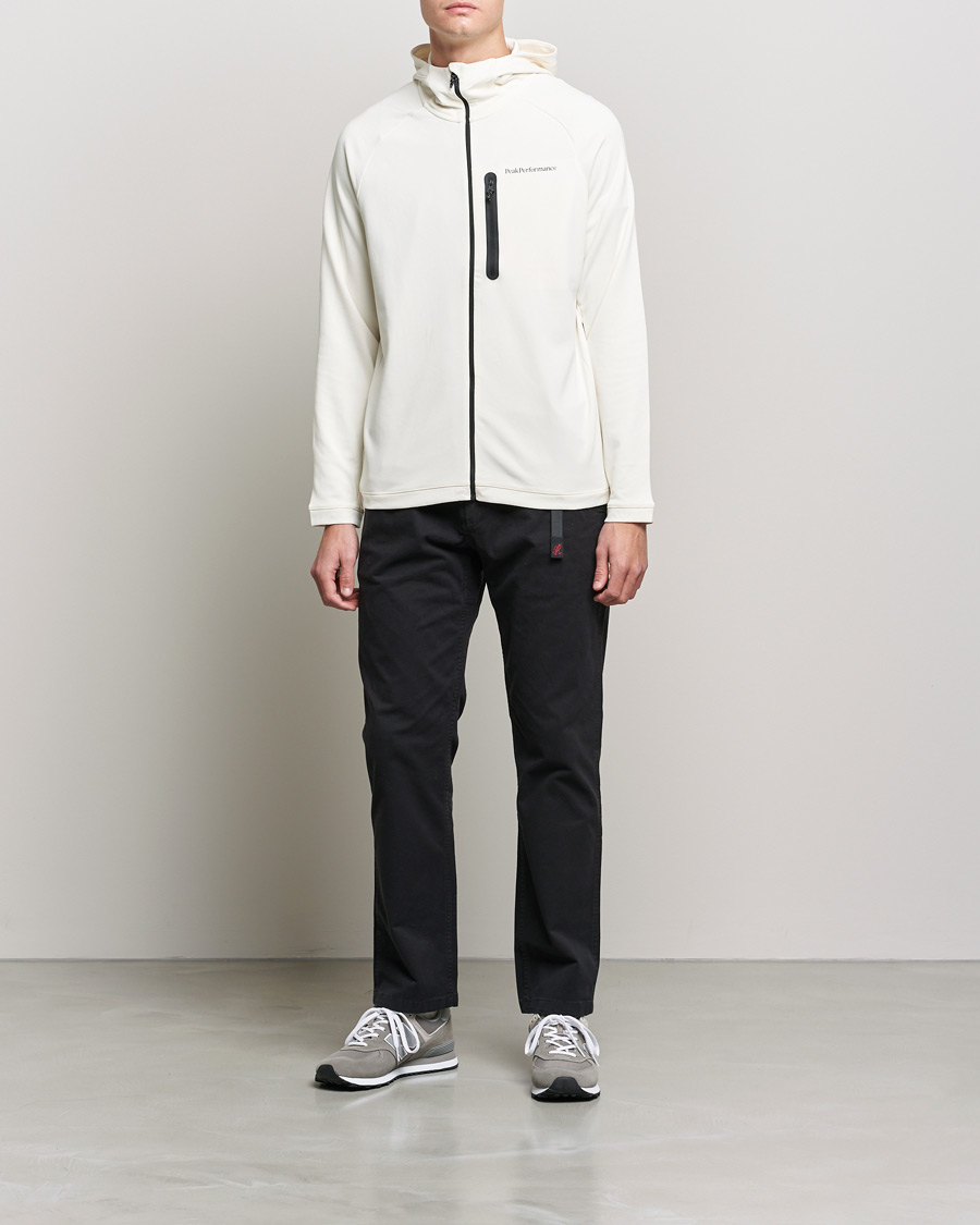 Herr | Tröjor | Peak Performance | A2B Superlight Zip Hood Vintage White