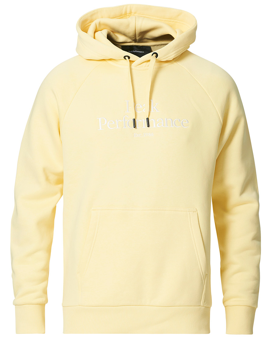 Herr | Tröjor | Peak Performance | Original Logo Hoodie Butter