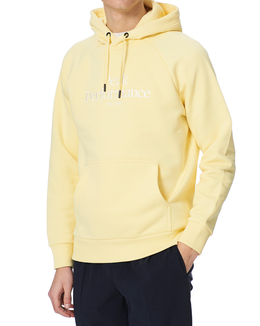 Herr | Tröjor | Peak Performance | Original Logo Hoodie Butter