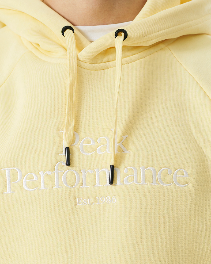 Herr | Tröjor | Peak Performance | Original Logo Hoodie Butter