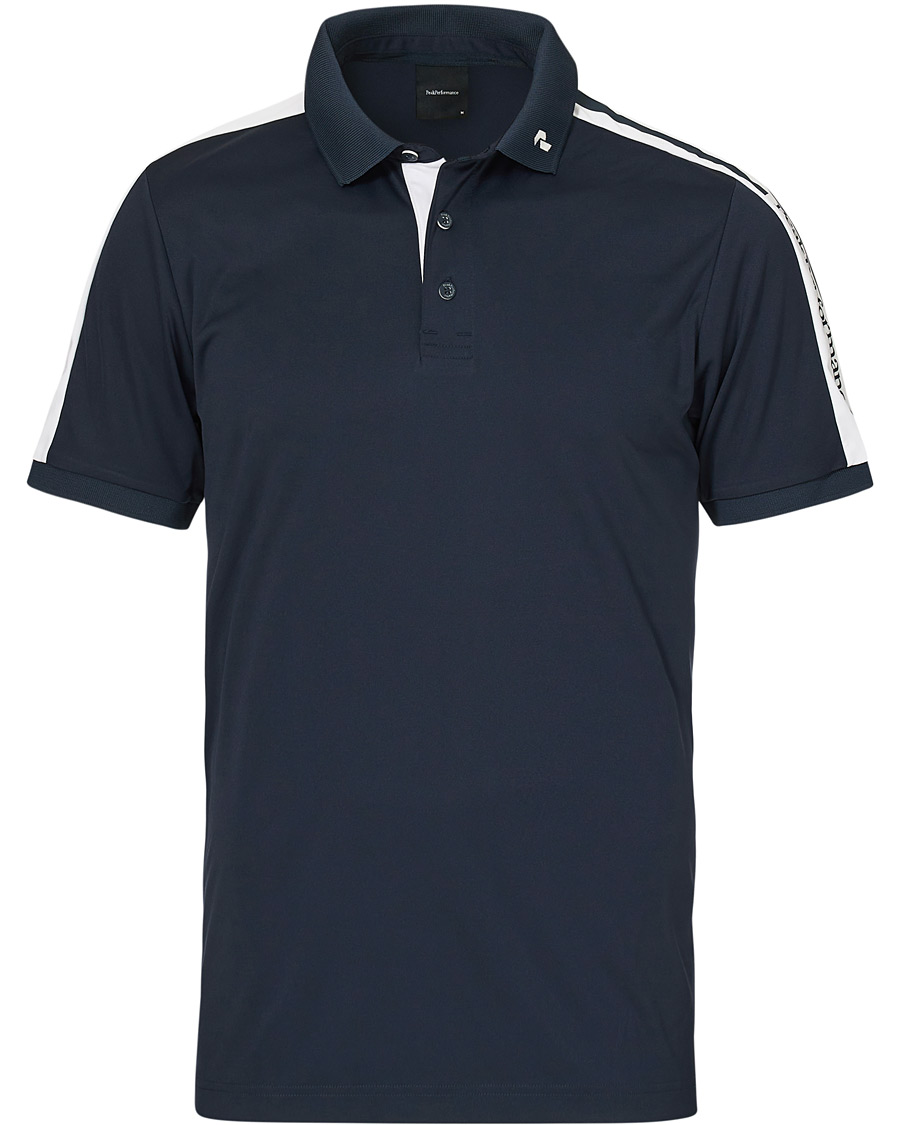 Herr | Pikéer | Peak Performance | Player Polo Blue Shadow