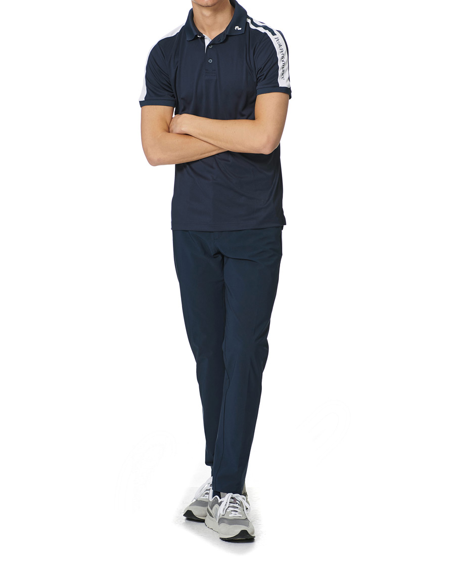 Herr | Pikéer | Peak Performance | Player Polo Blue Shadow