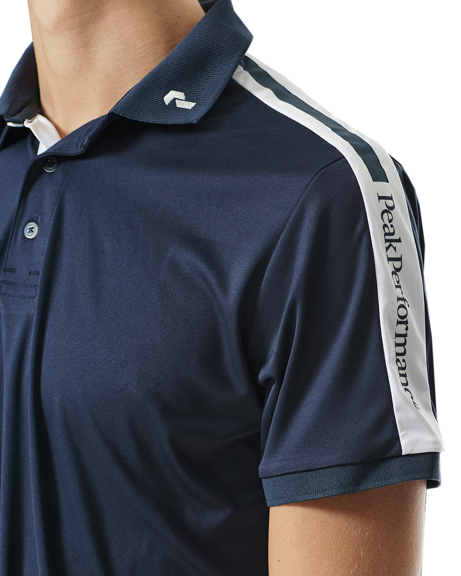Herr | Pikéer | Peak Performance | Player Polo Blue Shadow