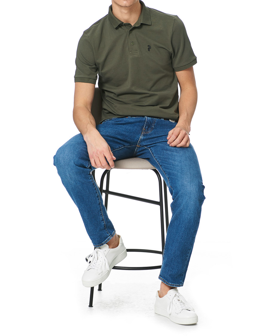 Herr | Pikéer | Peak Performance | Classic Polo Pine Neddle