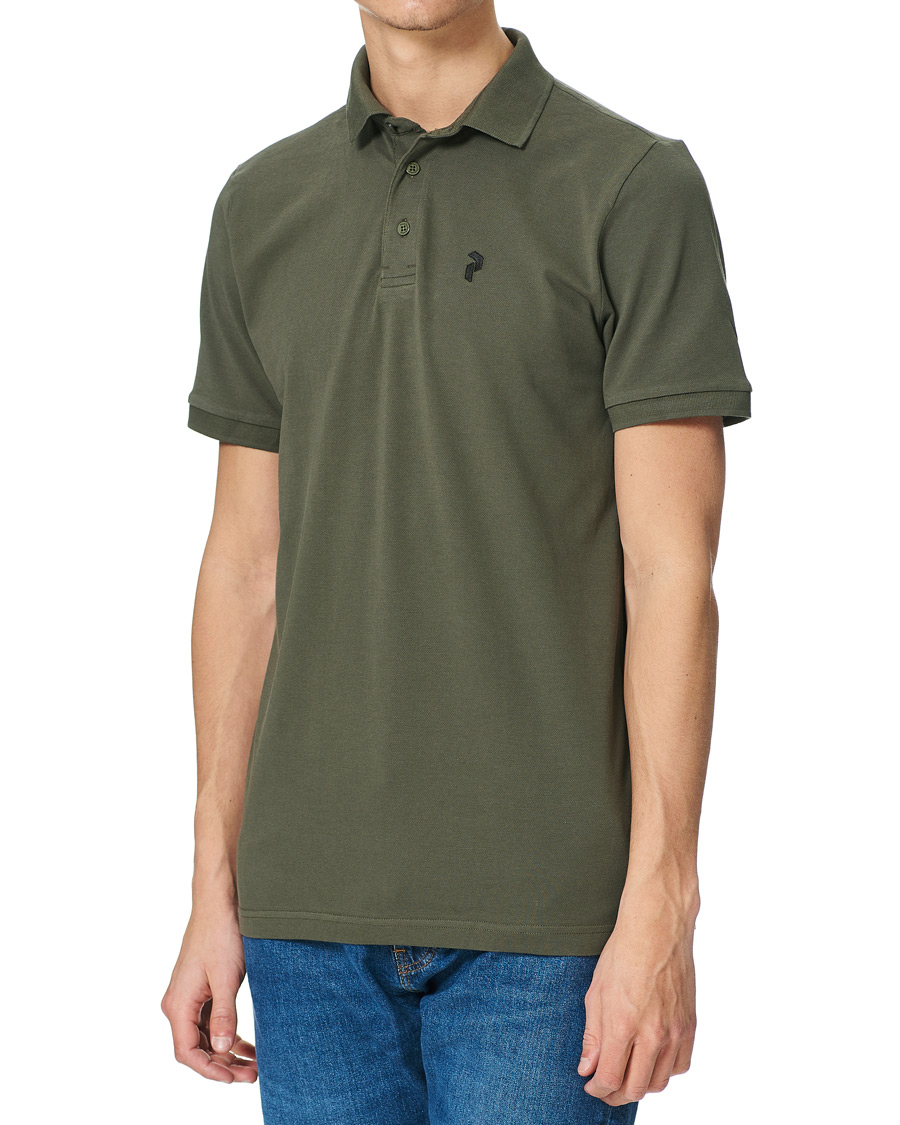 Herr | Pikéer | Peak Performance | Classic Polo Pine Neddle