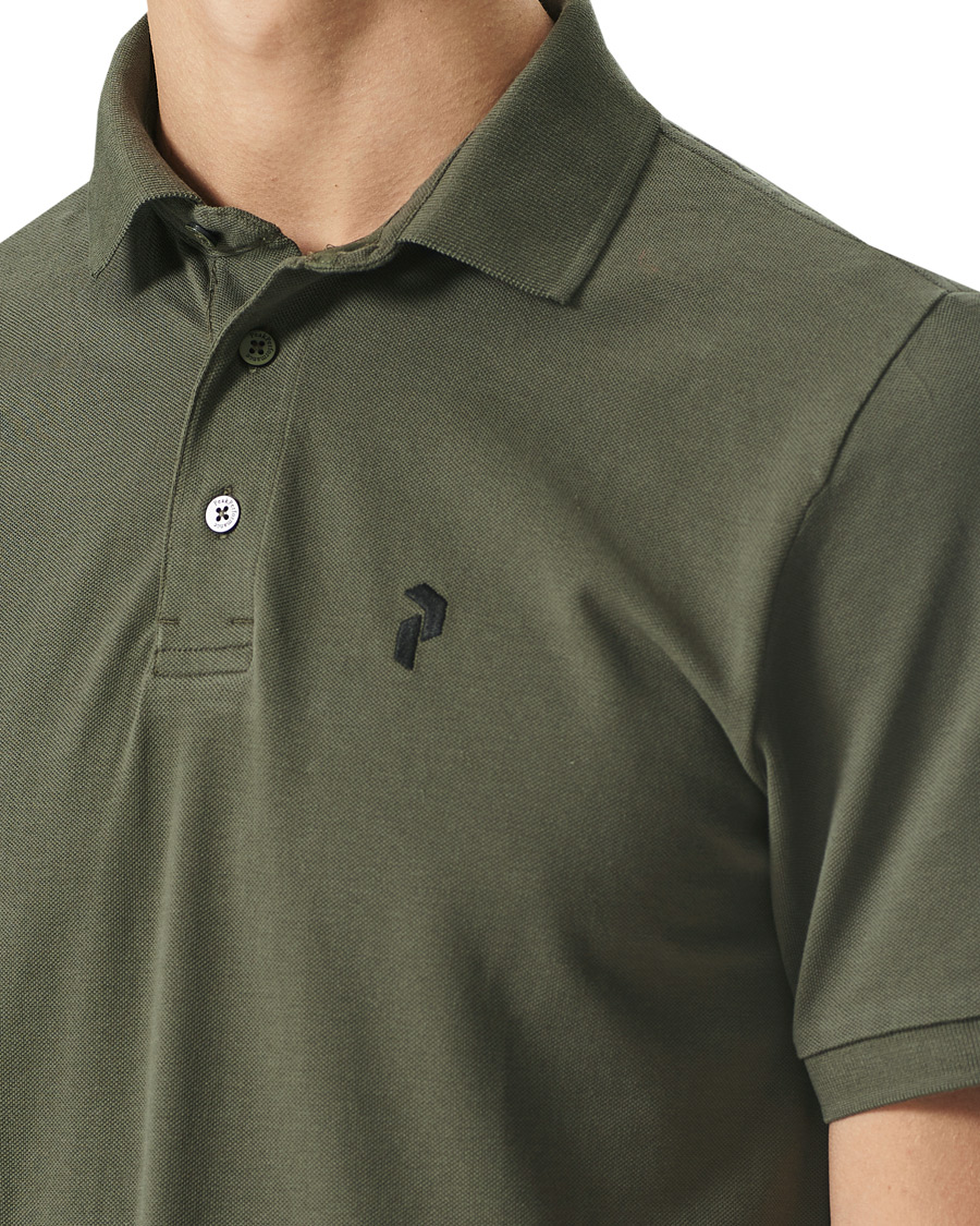 Herr | Pikéer | Peak Performance | Classic Polo Pine Neddle