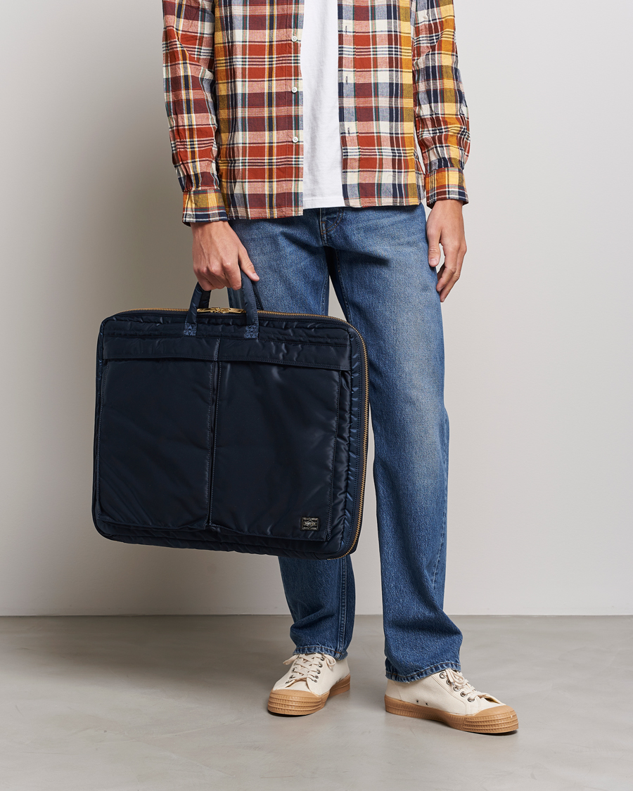Herr | Porter-Yoshida & Co. Tanker Garment Bag Iron Blue | Porter-Yoshida & Co. | Tanker Garment Bag Iron Blue