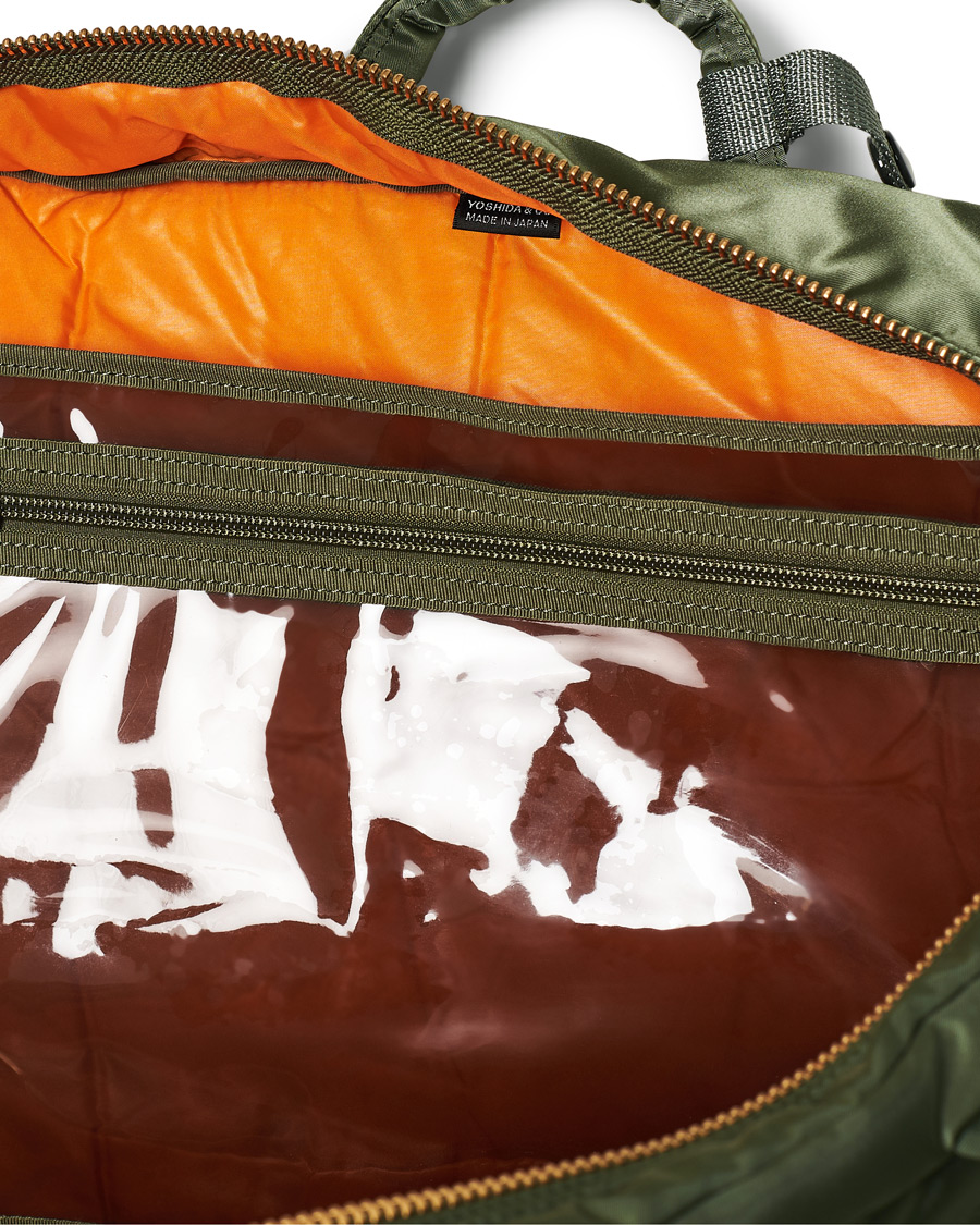 Herr | Porter-Yoshida & Co. Tanker 3Way Briefcase Sage Green | Porter-Yoshida & Co. | Tanker 3Way Briefcase Sage Green