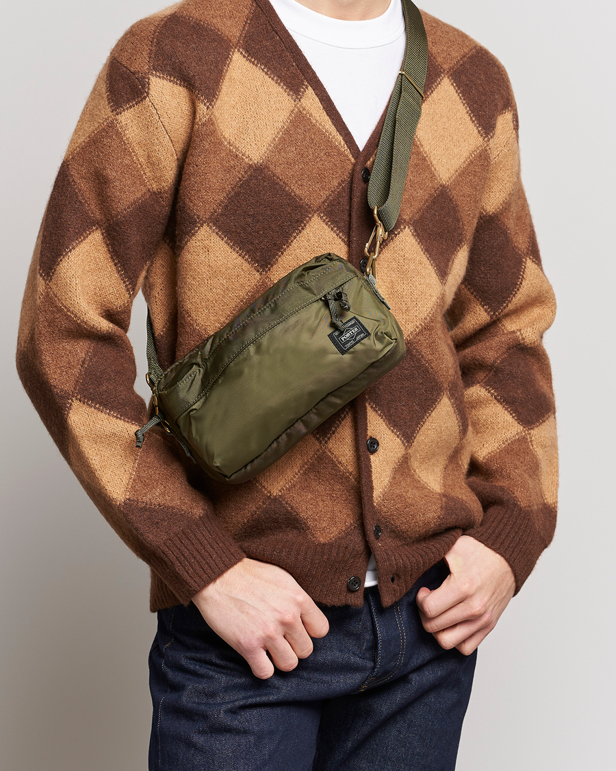 Herr | Väskor | Porter-Yoshida & Co. | Force Waist Bag Olive Drab