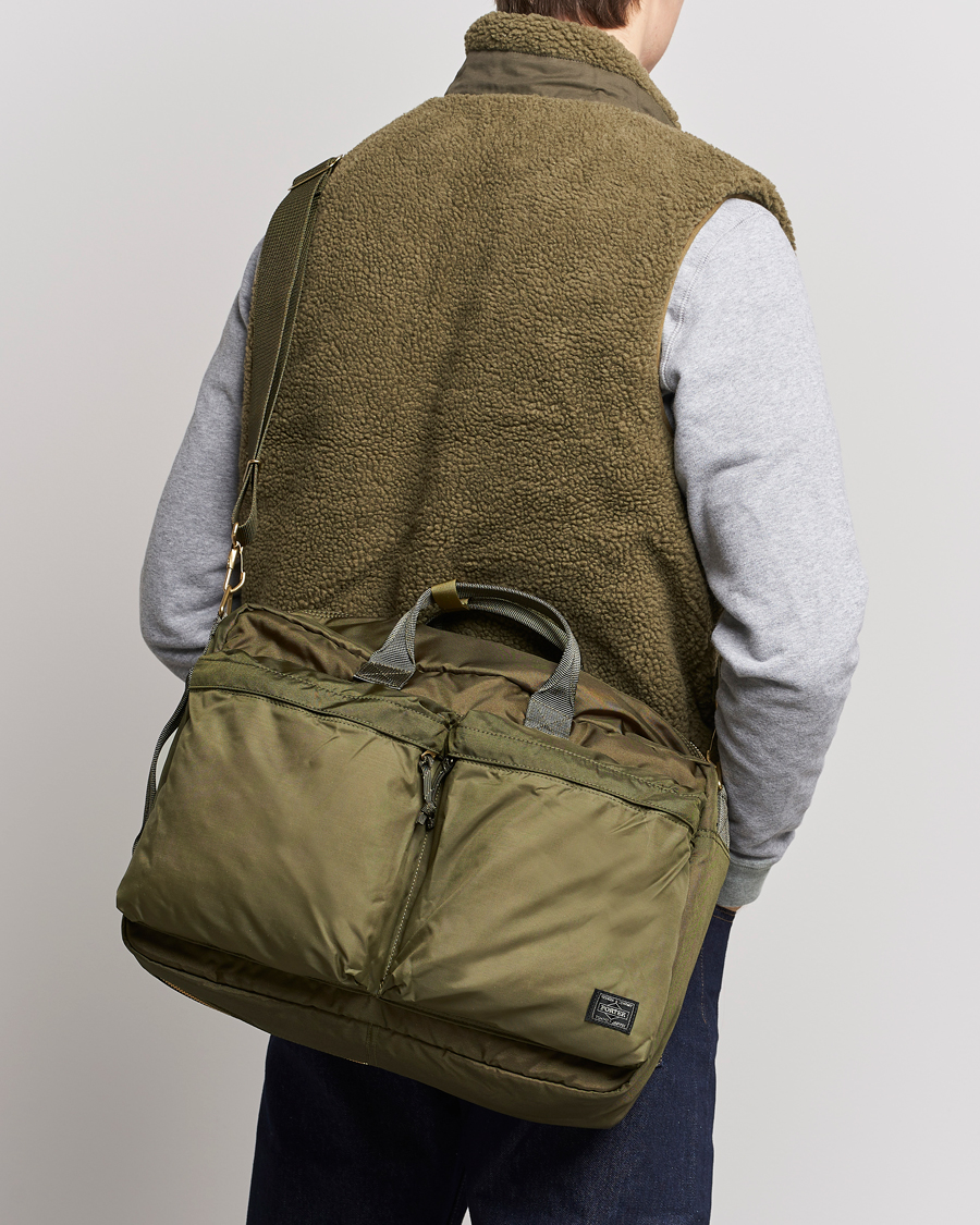 Herr |  | Porter-Yoshida & Co. | Force 3Way Briefcase Olive Drab