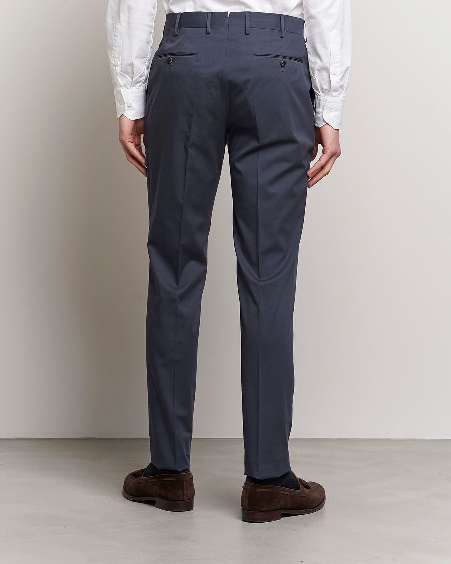 Herr | Byxor | PT01 | Gentleman Fit Silkochino Trousers Navy