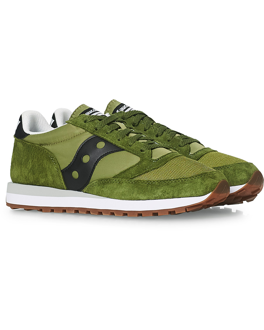Herr | Saucony Jazz 81 Sneaker Green/Black | Saucony | Jazz 81 Sneaker Green/Black