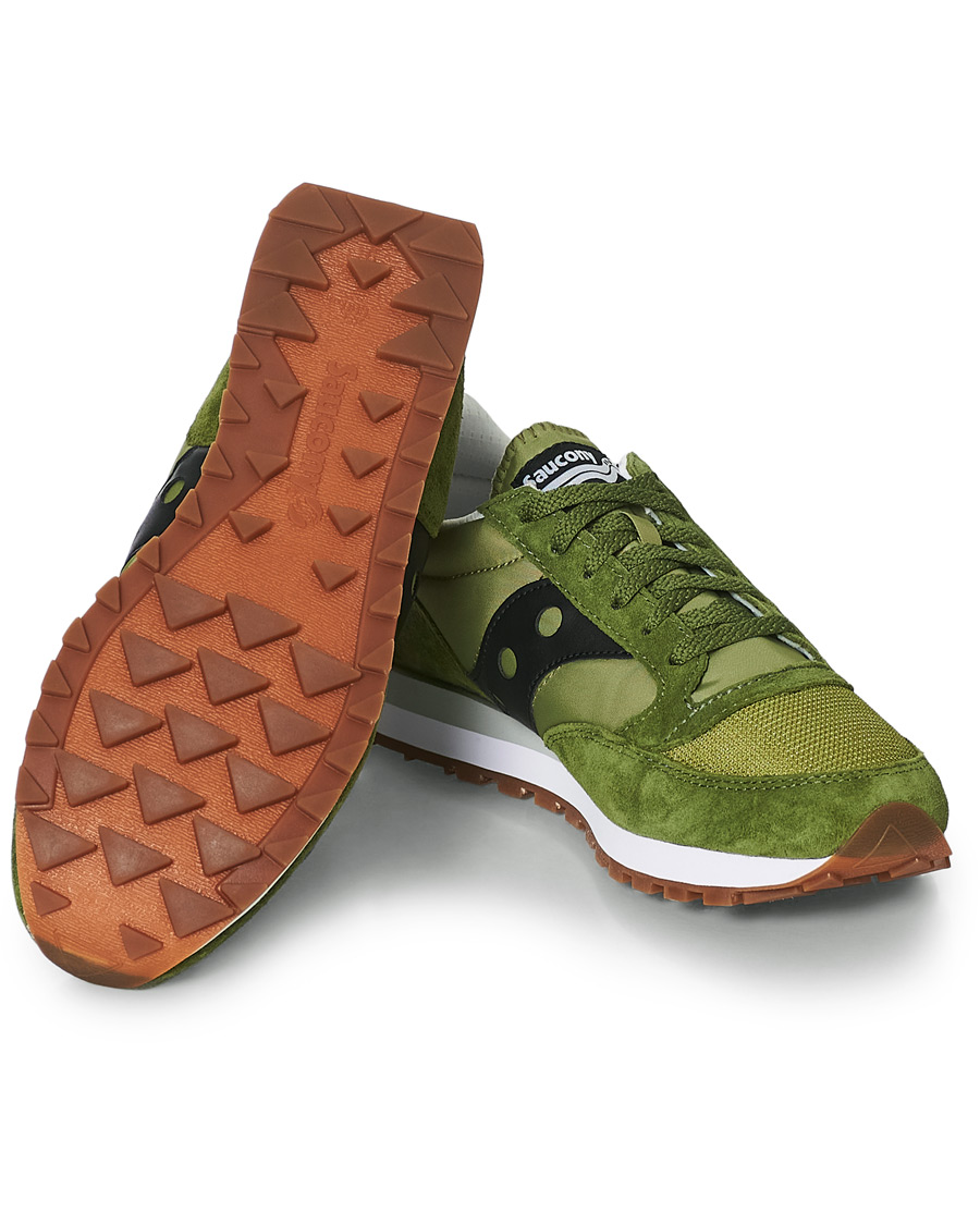 Herr | Saucony Jazz 81 Sneaker Green/Black | Saucony | Jazz 81 Sneaker Green/Black