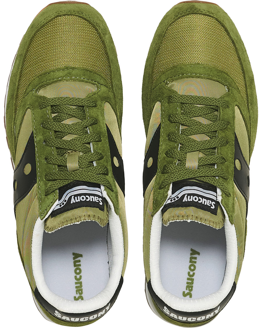 Herr | Saucony Jazz 81 Sneaker Green/Black | Saucony | Jazz 81 Sneaker Green/Black