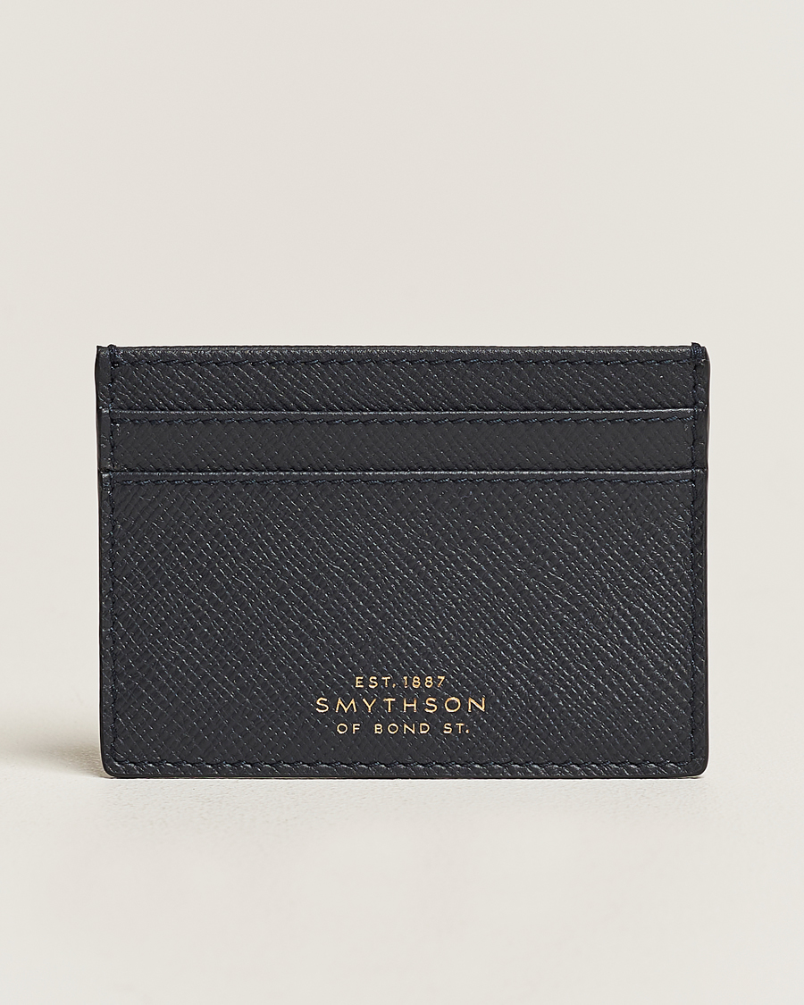 Herr | Plånböcker | Smythson | Panama Flat Cardholder Navy