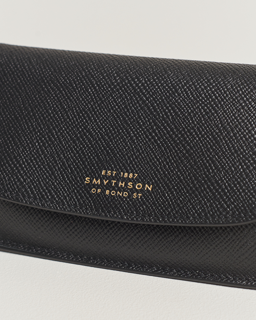 Herr | Lifestyle | Smythson | Panama Hard Sunglasses Case Black