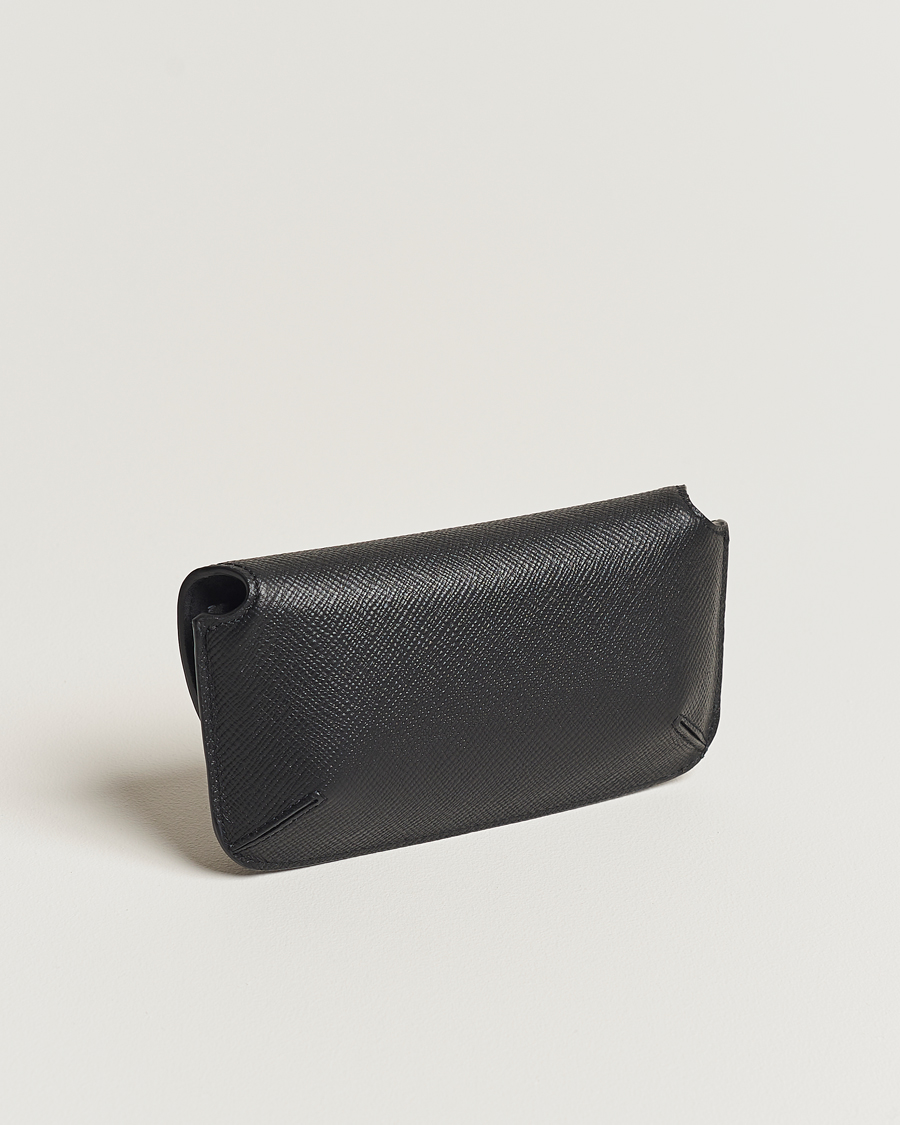 Herr | Solglasögon | Smythson | Panama Hard Sunglasses Case Black