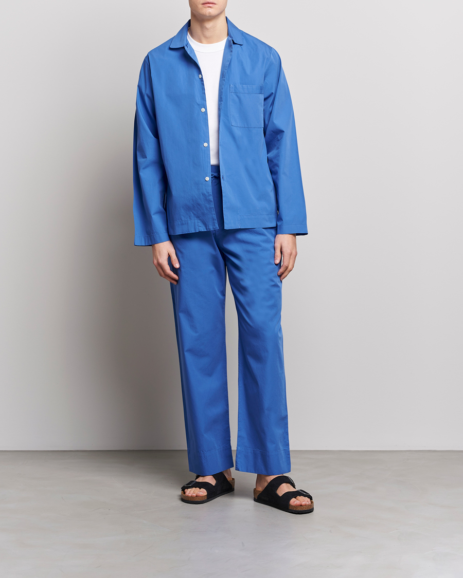 Herr | Återvunnet | Tekla | Poplin Pyjama Pants Royal Blue