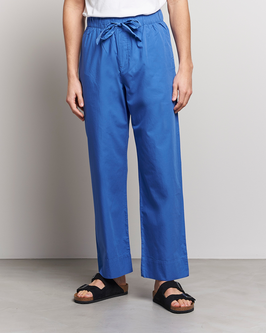 Herr | Pyjamas | Tekla | Poplin Pyjama Pants Royal Blue